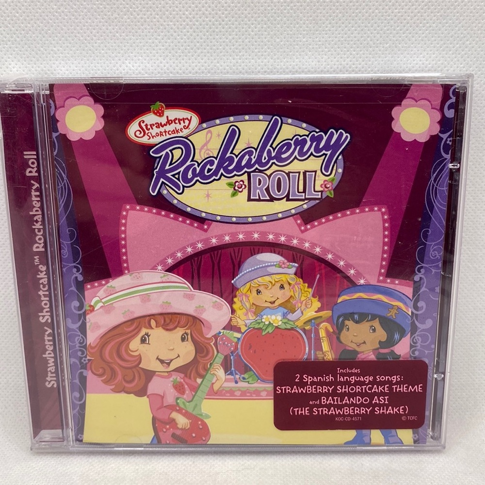 Strawberry Shortcake Rockaberry Roll Audio CD Sealed Children’s Music